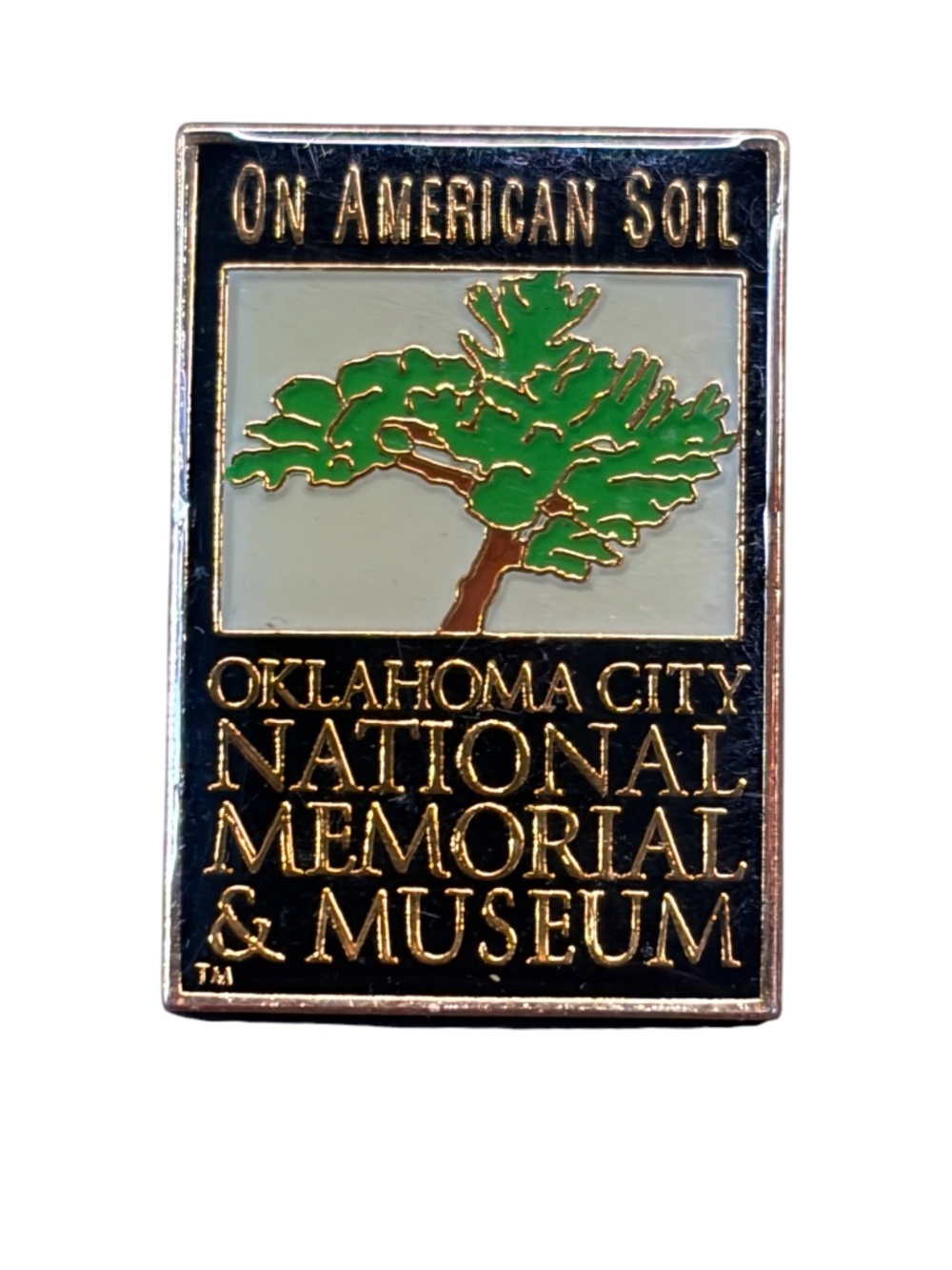 Oklahoma City - National Memorial & Museum - On American Soil Lapel Pin